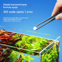🐟【300 tableta】💧 Šumeće tablete za čišćenje vode u akvariju i ribnjaku, tablete za oksigenaciju akvarija 🔥