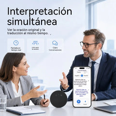 Uređaj za prevođenje jezika s umjetnom inteligencijom – dvosmjerni glasovni prevoditelj u stvarnom vremenu koji podržava više jezika.