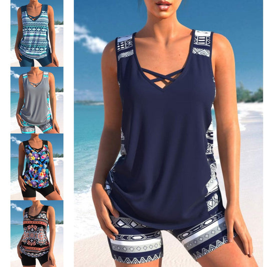 👙【S-5XL】Dvoudílné sportovní plavky pro ženy