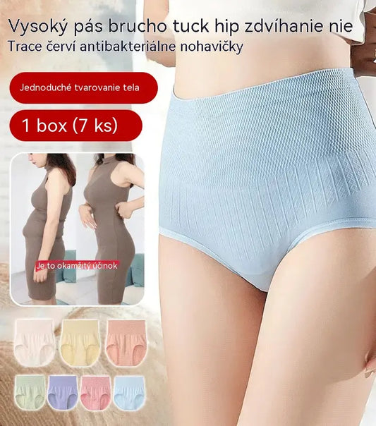 🔥 Kúpte 4, získajte 4 zadarmo 🔥 Posledný deň – 50 % zľava – Vysoký pás, antibakteriálne a spevňujúce dámske nohavičky
