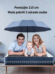 ☔【Vremenski ograničena ponuda】😍Proizvedeno u Japanu, novi tip potpuno automatskog kišobrana