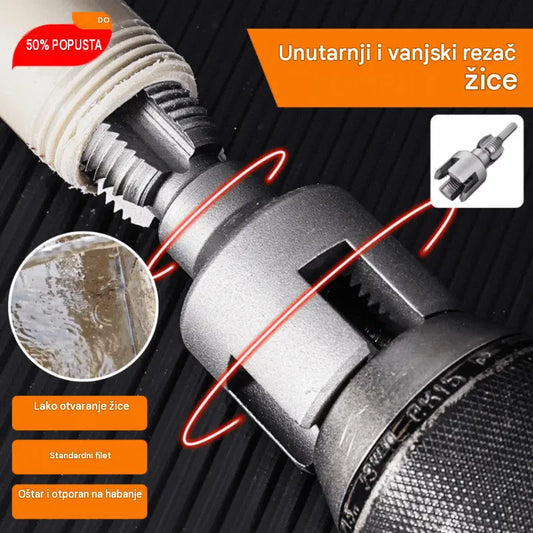🔩Jednostavno PPR navoje – bez zavarivanja, bez napora! 【Set od 2 dijela – za cijevi od 1/2” (DN20) i 3/4” (DN25)】