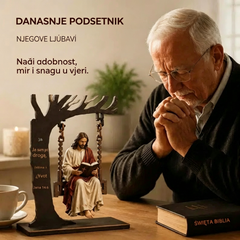 🔥Kupite 1, dobijte 1 gratis🔥🔥 Zadnji dan: 50% popusta - ✝️📚 Kršćanski viseći ukras s Isusom