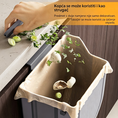🗑️🚪Viseća sklopiva kanta za smeće za kuhinju, viseća kanta za smeće za vrata kućnog ormarića