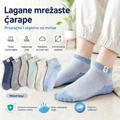 10 pari za samo 24 eura 🔥⚡🧦 Muške prozračne, antibakterijske i čarape otporne na mirise