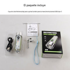 👍👍 Kompaktné LED svietidlo – USB-C rýchle nabíjanie, bočné svetlo, výdrž na dni. 22€ namiesto 44€.