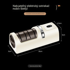 ⚡ Bezdrôtový elektrický brúsik na nože – 3 rýchlosti, nabíjací, vhodný na všetky typy nožov. 80% zľava – len 30€!