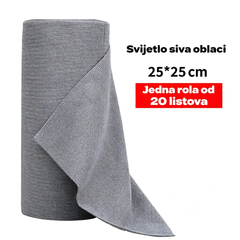 ✨🧼 Role ručnika za čišćenje za višekratnu upotrebu koje se mogu otkidati jedna po jedna.