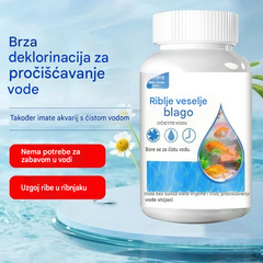 🐟【300 tableta】💧 Šumeće tablete za čišćenje vode u akvariju i ribnjaku, tablete za oksigenaciju akvarija 🔥