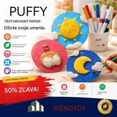 🎄Špeciálna prekvapivá ponuka! 🔮Ovládnite kúzlo kreslenia! 👩🎨Penový textúrovaný kresliaci papier🎁