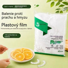 ⏳ 50 % ZĽAVA 🔥【300 kusov】23 € 🎉 Čím viac kúpite, tým viac ušetríte! 🎁 Elastické jednorazové kryty na jedlo – vhodné na misy aj taniere