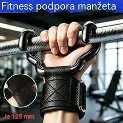 🔥Fitness háky 2 ks – 250 kg nosnosť, protišmyk, pohodlné zápästie. Ideálne na príťahy a mŕtve ťahy.