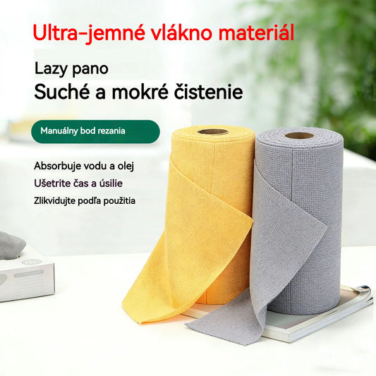 ✨🧼Opakovane použiteľné rolky s čistiacimi utierkami, ktoré sa dajú odtrhnúť jednu po druhej.