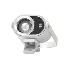 🌀 Ventilator bez upotrebe ruku s LED zaslonom, integriranom kopčom i 199 podesivih razina