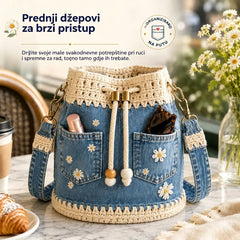 Tkana traper torba u boho stilu koja će upotpuniti svaku odjevnu kombinaciju ✨