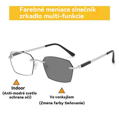 ✨🕶【Kupite 1, dobijte 1 gratis】Nove pametne fotokromatske naočale za čitanje za muškarce i žene, naočale koje blokiraju plavo svjetlo