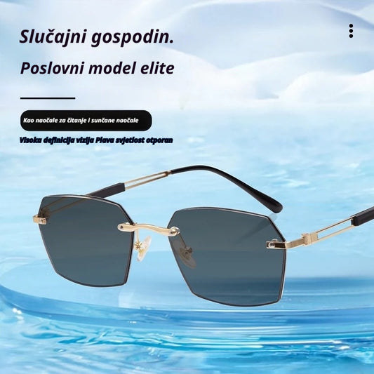 ✨🕶【Kupite 1, dobijte 1 gratis】Nove pametne fotokromatske naočale za čitanje za muškarce i žene, naočale koje blokiraju plavo svjetlo