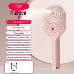 💖💨Češalj s funkcijom prskanja jednim gumbom koji učinkovito sprječava zapetljavanje kose.