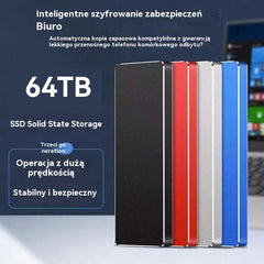 🎉【🔥Sprzedano ponad 9999 egzemplarzy】Przenośny dysk twardy o ultraszybkim transferze 150 MB/s【64TB】