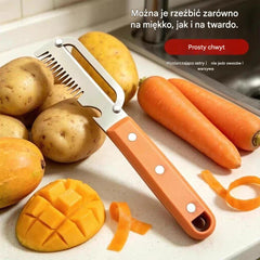 💥Kup jeden, a drugi dostaniesz gratis💥🔪Wielofunkcyjna krajalnica i obieraczka ze stali nierdzewnej🧅