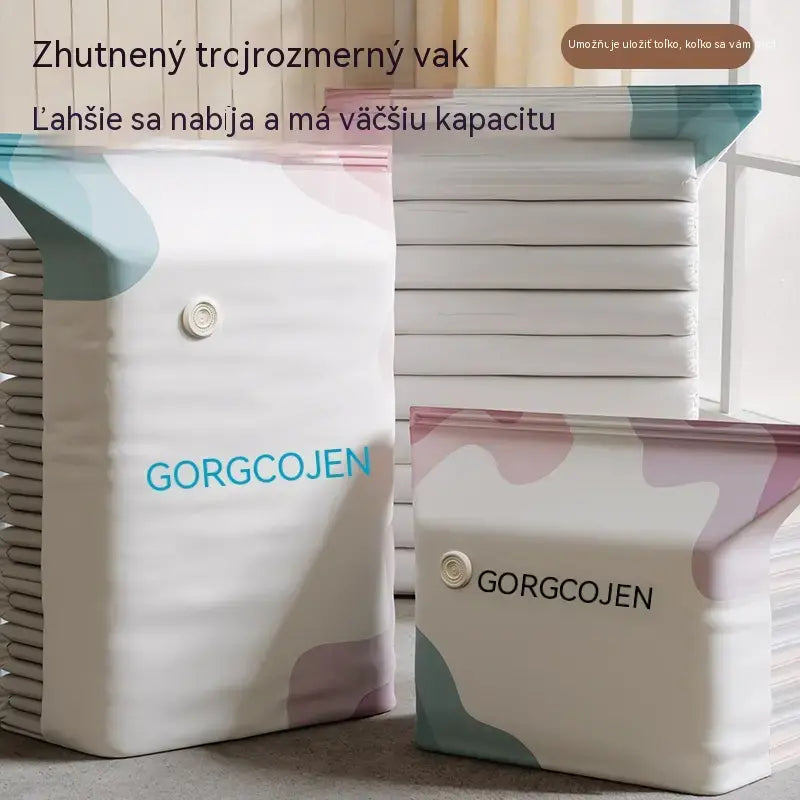 🧳 5 položiek len za 25 € 💨 Veľké stlačiteľné vákuové úložné vrecká: Nie je potrebné žiadne vzduchové čerpadlo, nepriepustné, ideálne na úsporu miesta v kufri a doma ✈️