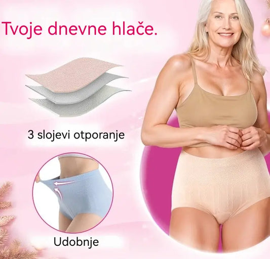 🔥【Kupite jedan, dobijte 8 gratis】🔥Zadnji dan - 50% popusta - Antibakterijsko donje rublje za mršavljenje visokog struka