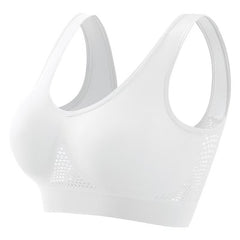 😍【2 kusy za 25€】Bezšvová podprsenka pre plné veľkosti ❤️ Priedušná, chladivá a pohodlná 【40–120 kg】