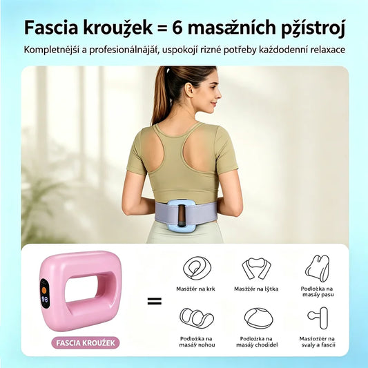 💥👍Fasciálny cvičebný kruh s časovačom a digitálnym displejom