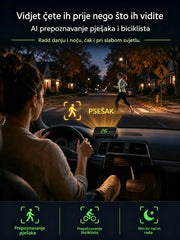 [Švicarska vojna GPS navigacija za "izbjegavanje kazni"] Potpuno novi GPS brzinomjer i tahometar s HUD zaslonom [23 eura svaki [USB sučelje]]