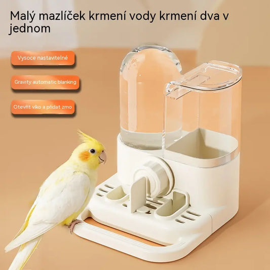 🔥💧Automatický kŕmidlo a napájačka pre vtáky 2 v 1 do klietky