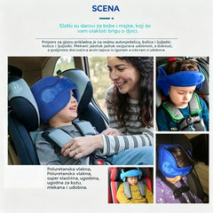 🚗 Iskoristite 50% popusta odmah! 😴 Naslon za glavu za automobil za spavanje: podesiv, mekan i pruža dobru potporu, sprječava da vam glava klosne, omogućujući vam ugodan odmor tijekom putovanja. 🛌