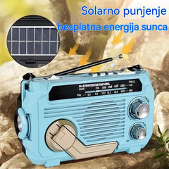 🏕️Prijenosna višenamjenska AM radio svjetiljka