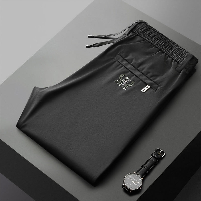 【40-115kg】🔥【50% έκπτωση】Νέα παντελόνια Ice Silk Stretch για την άνοιξη και το καλοκαίρι