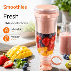 ✨🍎50% ZĽAVA – Prenosný odšťavovač: Vezmite si ho kamkoľvek so sebou a vychutnajte si čerstvé a zdravé ovocné a zeleninové šťavy kedykoľvek.
