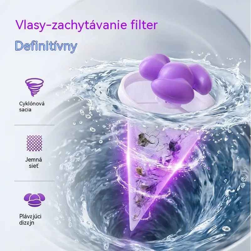 🌀6 kusov 22 €✨ Plávajúci filter do práčky – Zachytáva vlákna, vlasy a zvieracie chlpy pri každom praní 🧺