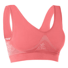 😍【2 kusy za 25€】Bezšvová podprsenka pre plné veľkosti ❤️ Priedušná, chladivá a pohodlná 【40–120 kg】
