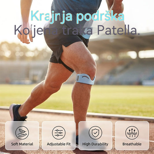 4 para za 23 eura🩺 Sportska ortoza za koljeno👉 Koljenu treba vremena. Ova traka vam ga daje.