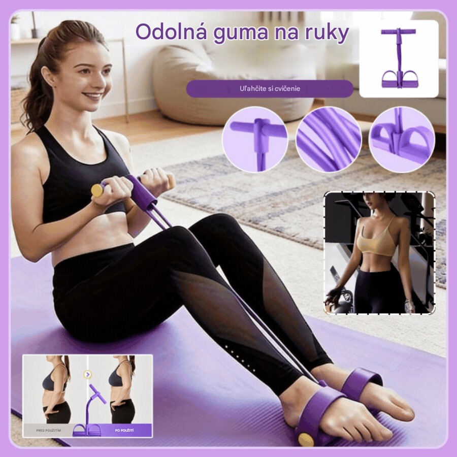 💜 POSLEDNÁ PONUKA - 50% ZĽAVA💜 Vybavenie na posilňovanie brušných svalov