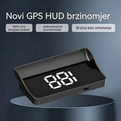 [Švicarska vojna GPS navigacija za "izbjegavanje kazni"] Potpuno novi GPS brzinomjer i tahometar s HUD zaslonom [23 eura svaki [USB sučelje]]