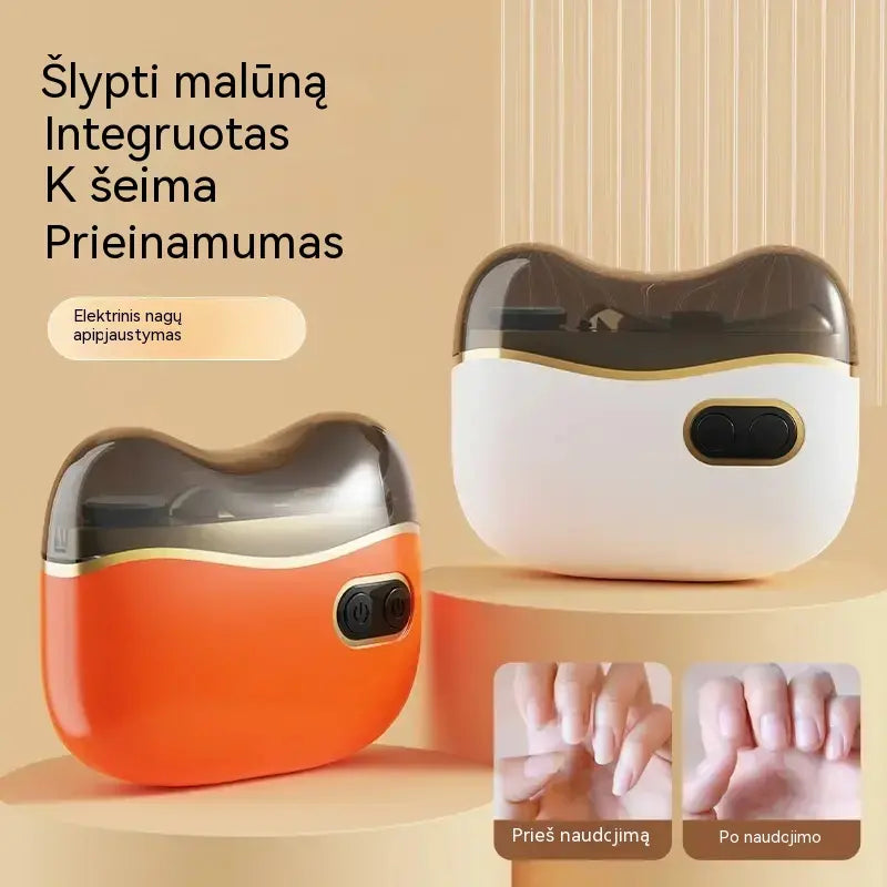 ✂️💅 Elektrinė nagų dildė – saugiai ir lengvai tvarkykite nagus be įpjovimų