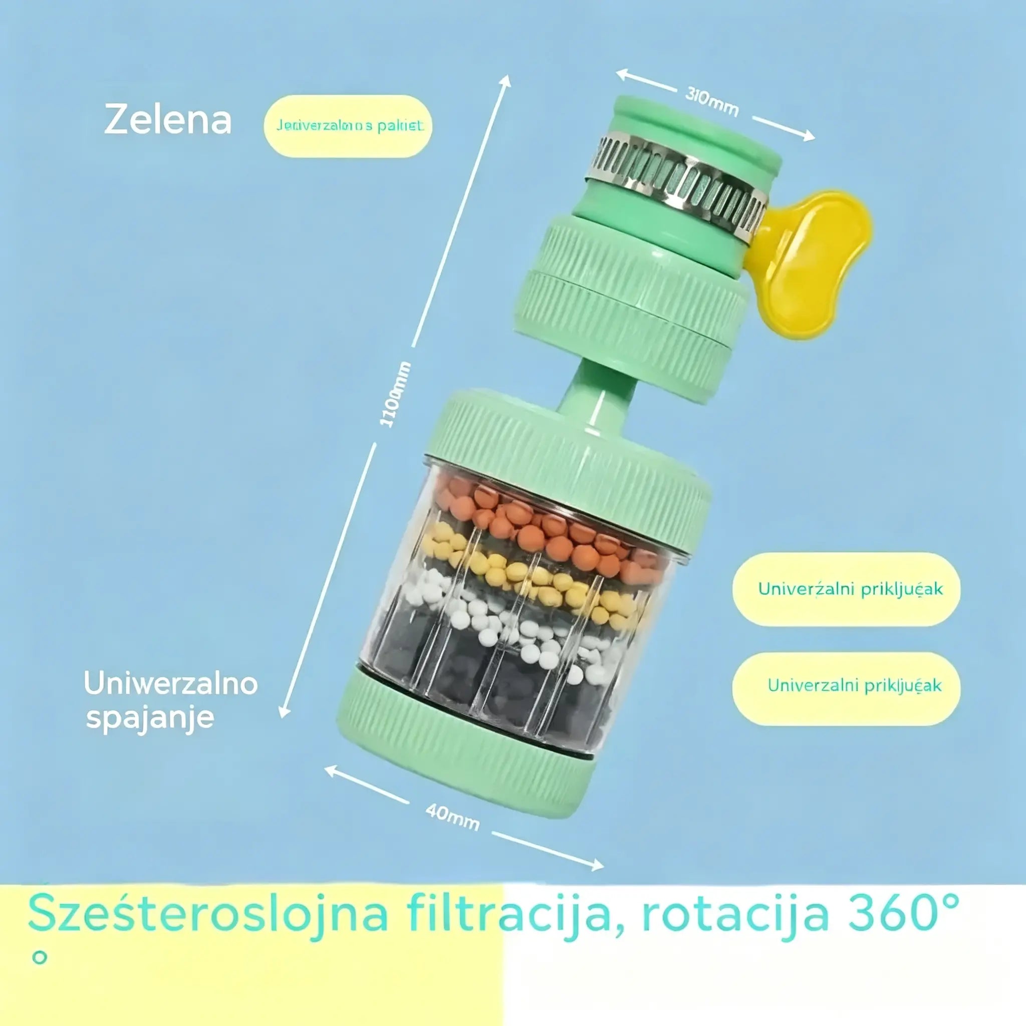 Kupite 1, dobijte 1 gratis! Filter za slavinu – Poboljšajte kvalitetu vode iz slavine.