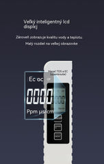 2 kusy 20 €💧Kúpte 1, získajte 1 zadarmo🔍 Digitálny vodomer TDS 3 v 1 – Skontrolujte kvalitu vody za pár sekúnd ✨