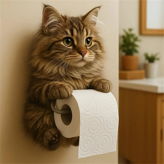 🐱Slatki držač za toaletni papir s uzorkom mačke