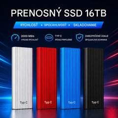 🏆Časovo obmedzená ponuka⚡ 🔥Prenosné mini SSD disky s vysokou kapacitou 16 TB a portom USB typu C