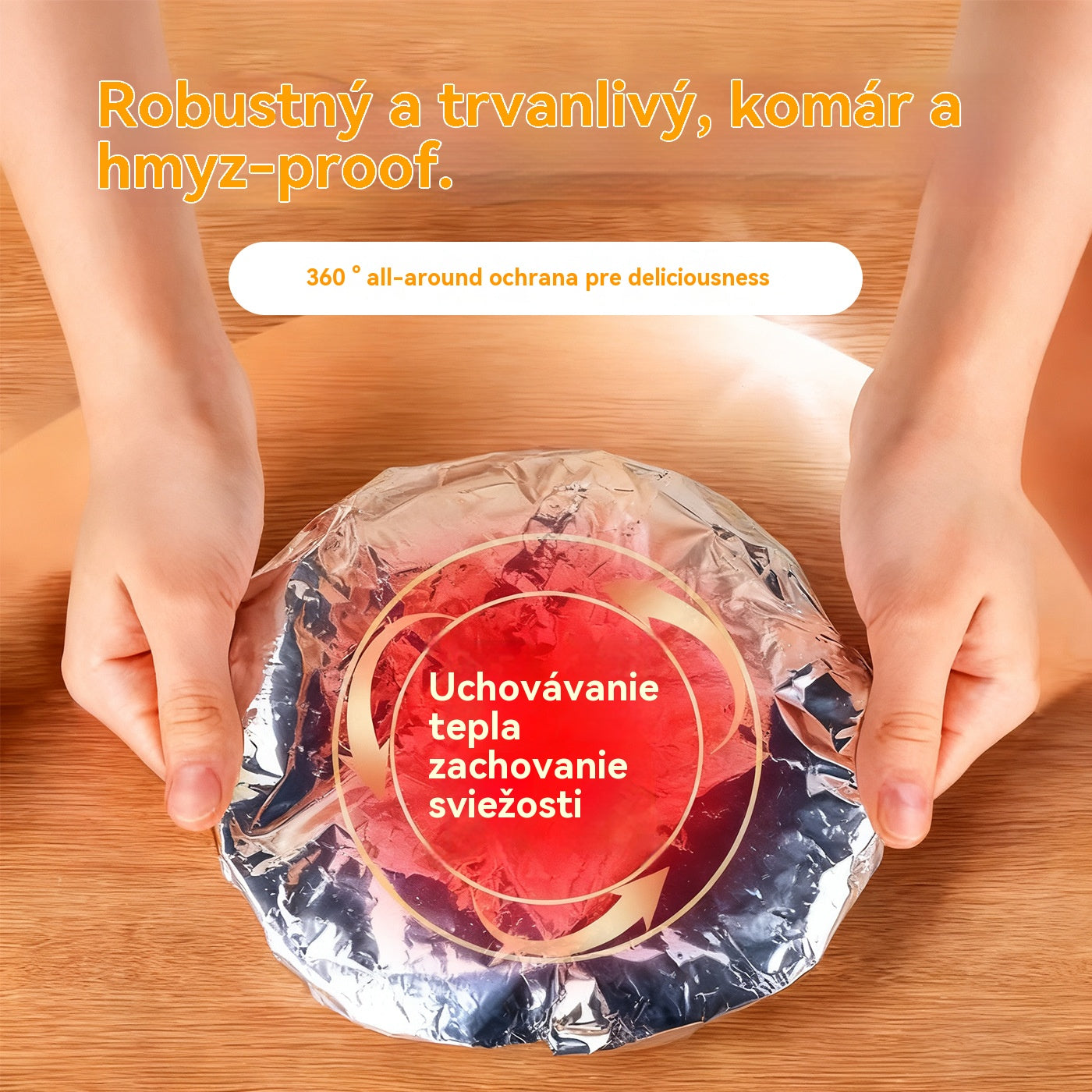 💥💥【100 kusov】24 eur⏰ Izolačný kryt z hliníkovej fólie