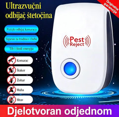 🔥【3 komada】Sredstvo protiv glodavaca i tihi fizički ultrazvučni repelent za insekte i štakore