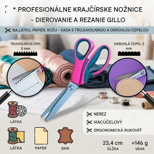 ✂️🧵Multifunkčné remeselné nožnice, ľahko vytvorte nádhernú čipku!