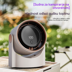 🧊🍃Novi stolni ventilator bez lopatica u obliku turbine (montaža na zid)
