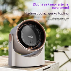 🧊🍃Novi stolni ventilator bez lopatica u obliku turbine (montaža na zid)