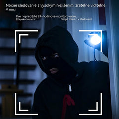 🔥Kamera s vysokým rozlíšením a inteligentným monitorovacím systémom pre domácnosť s funkciou diaľkového bezdrôtového Wi-Fi pripojenia, infračerveného nočného videnia a obojsmerného zvuku.